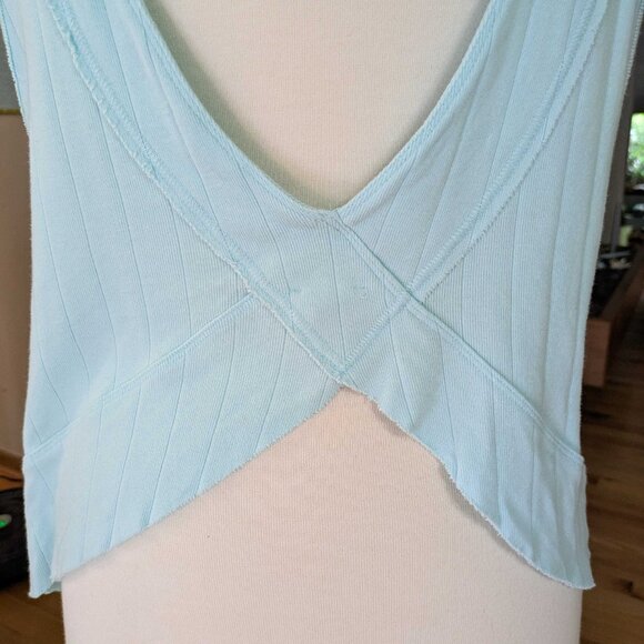 Free People - We the Free - Mint Green Sleeveless Top - Picture 5 of 8